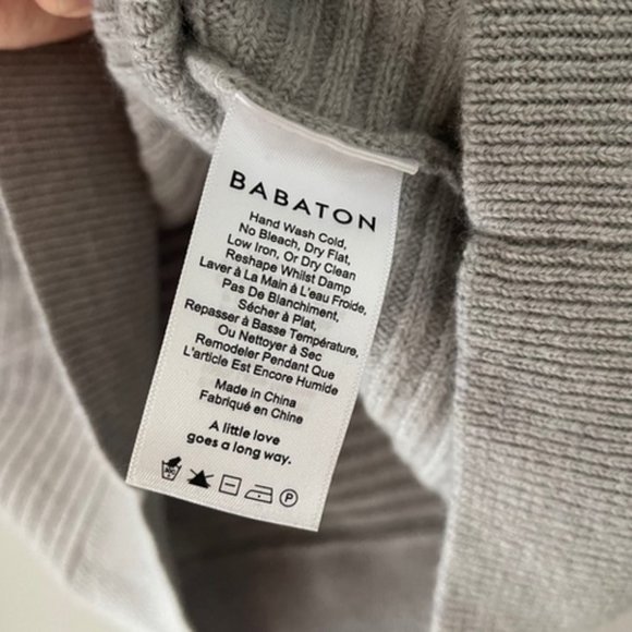 Aritzia Babaton Luc Ribbed Knit Boat Neck Sweater - Picture 5 of 8